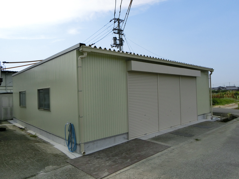 農業倉庫(T様)2019年竣工の外観